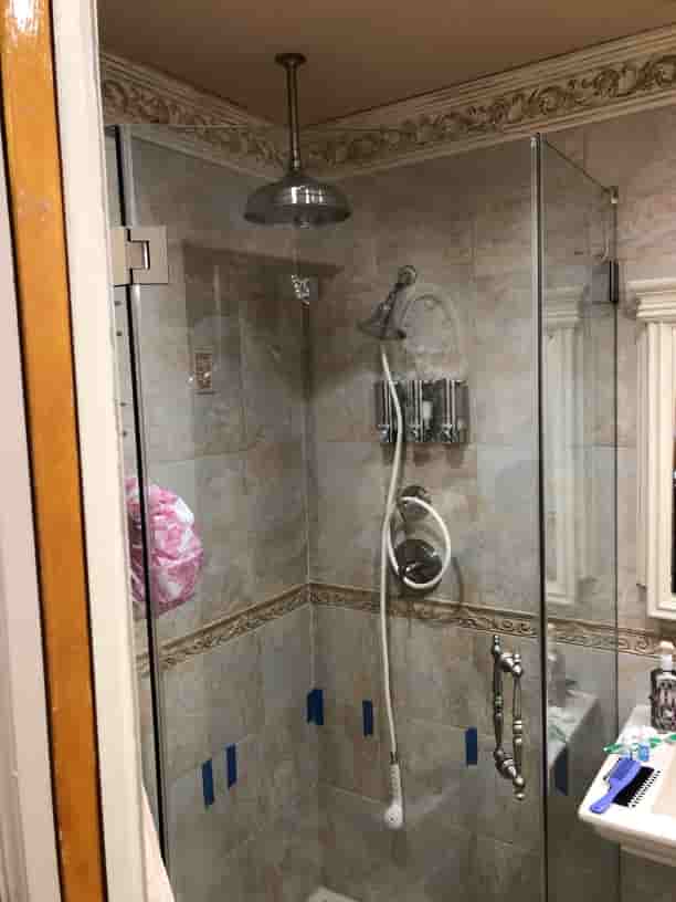 standup shower install nassau county